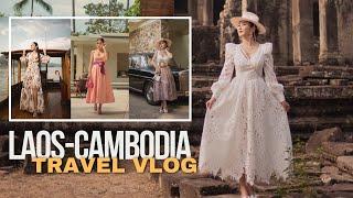 VISITING ANGKOR WAT THE JEWEL OF CAMBODIA & MEKONG RIVER CRUISE IN LAOS | JAMIE CHUA