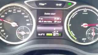 Mercedes Benz B Class Electric 0 to 100km