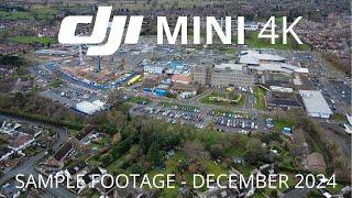 DJI MINI 4K - SAMPLE FOOTAGE - DECEMBER  2024 - CONSTRUCTION WORK AT ROYAL SHREWSBURY HOSPITAL