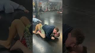 Mounted Armbar vs Defensive Opponent #bjj