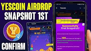 Yescoin Airdrop Snapshot | YesCoin Airdrop Claim And Withdraw | Yescoin Withdraw Kese kare