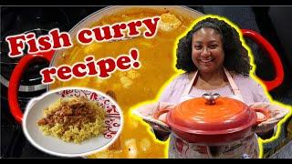 Easy Curry Recipe // Fish Curry with Coconut milk // Try this at home