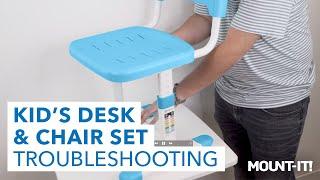 Child's Desk and Chair Set | MI-10201 (Troubleshoot)