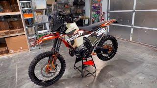 2024 KTM 500 EXC-F BUGOUT SURVIVAL YOUTUBER BIKE BUILD