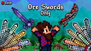 Terraria But I Can Only Use Ore Swords! (Part 2)