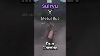 Suiryu X Metal Bat Combo|| The Strongest Battleground #thestrongestbattlegrounds #roblox #pvp