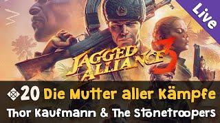 #20: Die Mutter aller Kämpfe  Let's Play Jagged Alliance 3 (Livestream-Aufzeichnung)