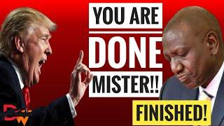 AMERICA TURNS ON RUTO AFTER THIS MAJOR BLUNDER IN CHINA!!