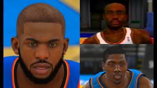 Highest Rated Seattle SuperSonics / Oklahoma City Thunder Players in 2K Games! (NBA 2K - NBA 2K20)