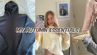 MY AUTUMN ESSENTIALS! | sisters and seekers hoodies, the best knitwear, ugg dupes and more