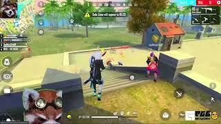 OHH WOW!! 1 VS 4 SO THE BEST | VERY NICH ONE BABY | FREE FIRE 1 VS 4 BY KH DAILY GAME VS PRO LAYER