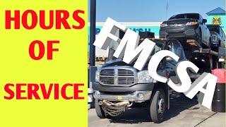 #FMCSA HOURS OF SERVICE BREAKDOWN. #OWNER OPERATOR. #CARHAULER. #HOTSHOTTRUCKING