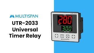 UTR-2033 Multispan Product Instruction Guide: Master Connectivity Like Never Before