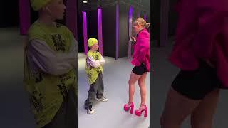 Арсений и Ульяна Пылаева за кулисами «Новых танцев» на ТНТ