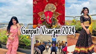 Ganpati Visarjan 2024 | Ekta Tyagi | Priyanka Tyagi | Mumbai | Ganpati Bappa Morya | Celebration