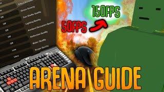 UNTURNED ARENA PRO GUIDE! (Tips & Tricks) - SETTINGS & CHARACTER