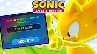 A BRAND NEW HIDDEN CODE + MORE SUPER SONIC UGC INFO! (Sonic Speed Simulator)