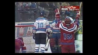 1988 ЦСКА - Динамо (Рига) 4-2 Чемпионат СССР по хоккею. Финал, 3-й матч