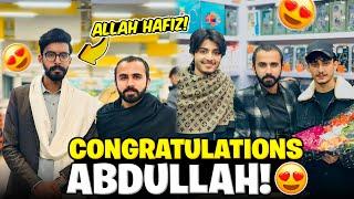 Congratulations Abdullah For Shop Opening! Have A Safe Journey Tayyab Bhai!