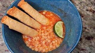 Sopa De Fideo And Tacos For Dinner | Taquitos Recipe EASY