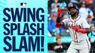 GRAND SLAM! Michael Harris II returns to the lineup with a SPLASH 