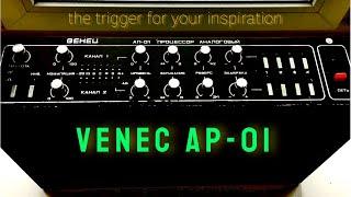 VENEC AP-01 Soviet Analog Digital Delay Reverb. The Trigger for your inspiration. Венец АП-01