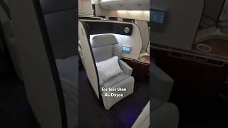 15 hours in Qantas First Class | A380 LAX-SYD