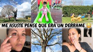 ME ASUSTÉ mucho|No pude DORMIR bien ‍️|LOS OJOS se me pusieron RAROS|PIGIAMA PARTY  |