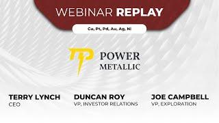 Power Metallic Mines Inc. | Webinar Replay