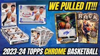 WE DID IT!!! 2023-24 Topp Chrome Basketball Hobby, Breaker's Delight & Blaster Box Review