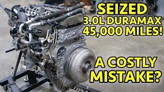 WARRANTY REJECTED!? 2020 Silverado 1500 3.0 Duramax Engine DESTROYED at JUST 45K MILES! LM2 Teardown