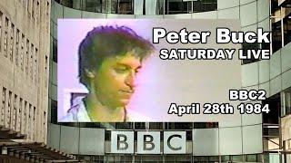 R.E.M. Peter Buck interview on songwriting + American scene - Saturday Live Capital Radio 5/1/84