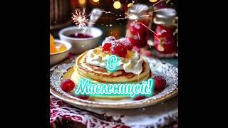 С Масленицей! #пожелания #поздравление #2024 #блинынакипятке