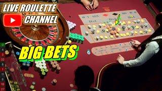  LIVE ROULETTE |  BIG BETS In Casino Las Vegas  Friday Session Exclusive  2025-01-03