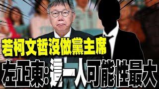 預測民眾黨下一任主席 左正東:"這一人"可能性最大