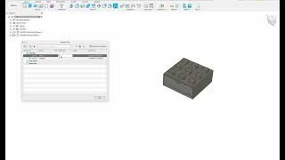 Brickfinity Adjusting Parametric values in AutoDesk Fusion 360