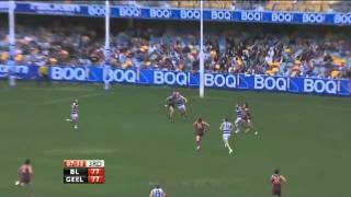 Jonathan Brown Injury (2011 AFL Season - Round 17)