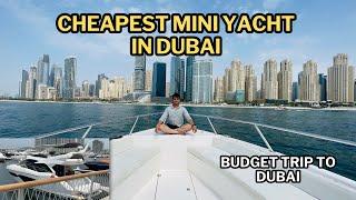 I Rented a Cheapest Private Yacht in Dubai | Exploring Dubai in Budget | Explore with Faisal