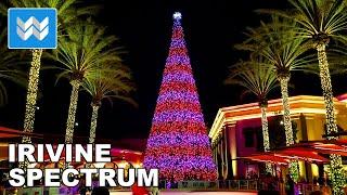 Irvine Spectrum Center | Shopping Mall Destination | Night Walking Tour 【4K】