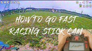 This is HOW TO GO FAST |  Racing STICK CAM