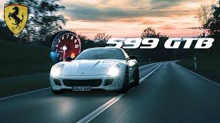 I drove the Ferrari 599 GTB - faster than Charles Leclerc - Pure HQ onboard sound