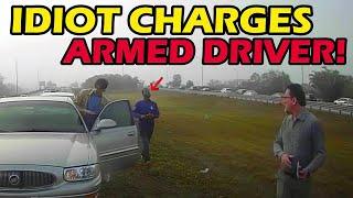 ROAD RAGER PICKS WRONG GUY — GETS HUMBLED AT GUNPOINT