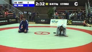 Maciej Kozak X Ermis Dimitropoulos @ FILA Grappling European Champioship 2012