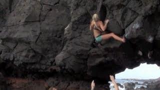 Climbing on Hawaiian Black Lava | Sierra Blair-Coyle: Living the Dream, Ep. 1