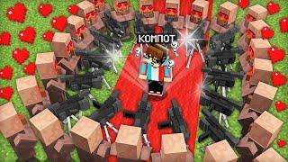 Я СТАЛ СЛИШКОМ ПОПУЛЯРНЫМ В МАЙНКРАФТ | Компот Minecraft