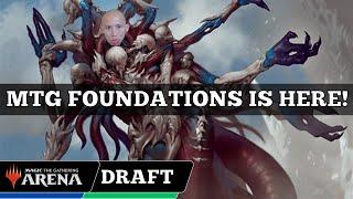 MTG FOUNDATIONS IS HERE! | MTG Foundations Draft | MTG Arena