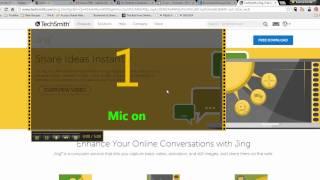 How to Use Jing TechSmith Training