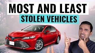 TOP 10 Most Stolen Cars (And 10 Least Stolen Cars) & How To Prevent Car Theft