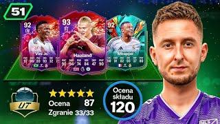 NOWY REKORD! ZROBIŁEM POTĘŻNY DRAFT 120! [#51] FC25 ULTIMATE TEAM