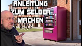 Anleitung Selbständig machen mit Snackautomaten ohne Kapital ? 